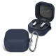 Tech-Protect Silicone Hook Case for Samsung Galaxy Buds 4 / 4 Pro - Navy Blue