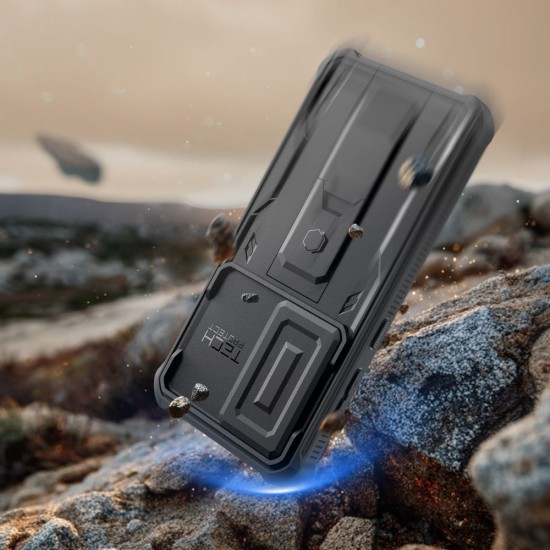 Tech-Protect Kevlar Cam+ Case for Samsung Galaxy S26 - Black