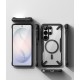 Ringke Fusion X Magnetic MagSafe Case for Samsung Galaxy S26 Ultra - Clear Black