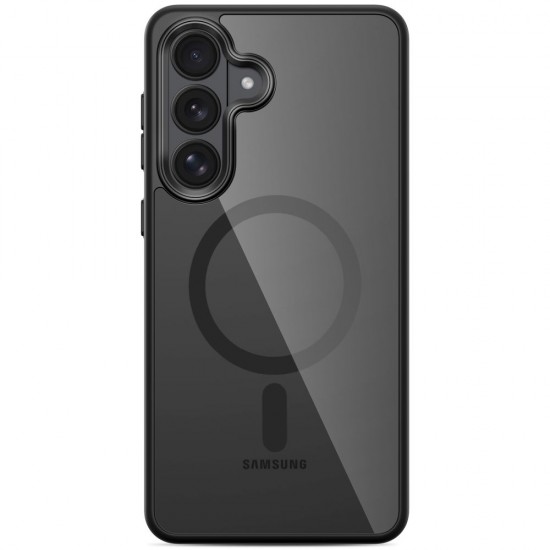 Tech-Protect Magmat MagSafe Case for Samsung Galaxy S26+ - Transparent Black