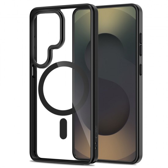 Tech-Protect Magmat MagSafe Case for Samsung Galaxy S26 Ultra - Transparent Black