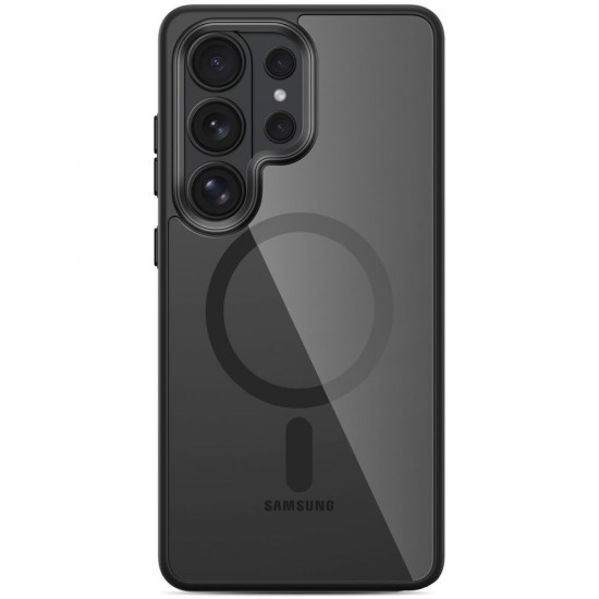 Tech-Protect Magmat MagSafe Case for Samsung Galaxy S26 Ultra - Transparent Black