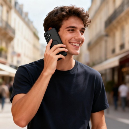 Tech-Protect MagCam MagSafe Case for Samsung Galaxy S26 - Matte Black