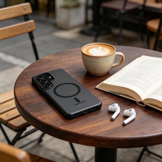 Tech-Protect MagSlim MagSafe Case for Samsung Galaxy S26 Ultra - Matte Black