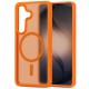 Tech-Protect Magmat MagSafe Case for Samsung Galaxy S26 - Orange Matte