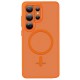 Tech-Protect Magmat MagSafe Case for Samsung Galaxy S26 Ultra - Orange Matte