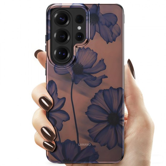 Tech-Protect Lamano MagSafe Case for Samsung Galaxy S26 Ultra - Brown and Purple