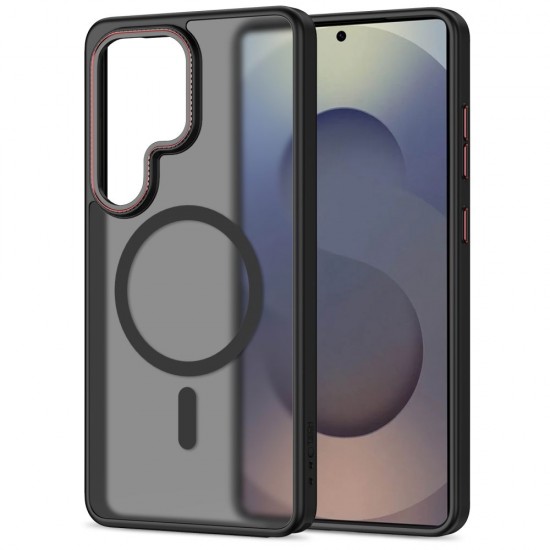 Tech-Protect MagCam MagSafe Case for Samsung Galaxy S26 Ultra - Black and Red