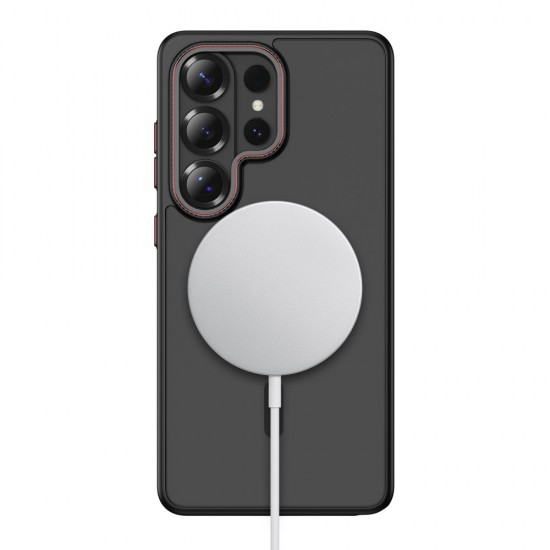 Tech-Protect MagCam MagSafe Case for Samsung Galaxy S26 Ultra - Black and Red