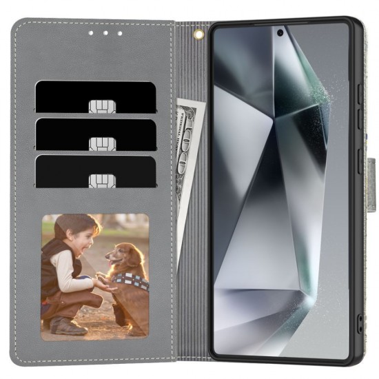 Tech-Protect Wallet Case for Samsung Galaxy A57 5G - Colorful Flowers