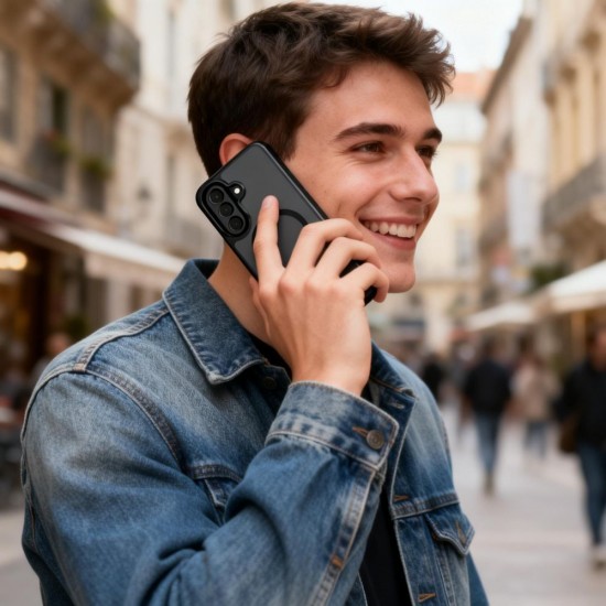 Tech-Protect Magmat MagSafe Case for Samsung Galaxy A57 5G - Semi-Transparent