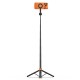 Tech-Protect L10S Bluetooth Selfie Stick Tripod - Black and Orange