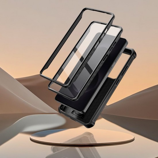 Tech-Protect Kevlar Cam+ Case for Samsung Galaxy S26 Ultra - Black