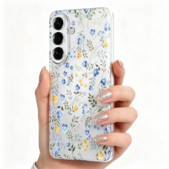 Tech-Protect FlexAir Case for Samsung Galaxy A57 5G - Multicolor Flowers