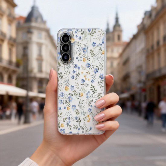 Tech-Protect FlexAir Case for Samsung Galaxy A37 5G - Multicolor Flowers