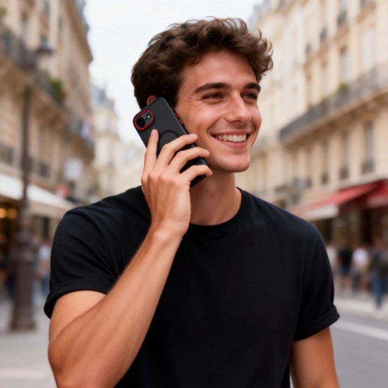 Tech-Protect MagCam Case for iPhone 16e / 17e - Translucent