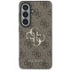 Guess 4G Big Metal Logo Case for Samsung Galaxy S26 - Brown