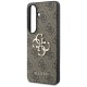 Guess 4G Big Metal Logo Case for Samsung Galaxy S26 - Brown