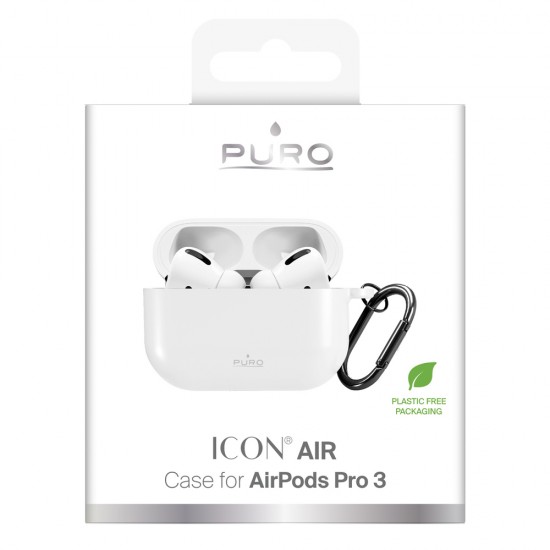 Puro Icon Case for AirPods Pro 3 - White