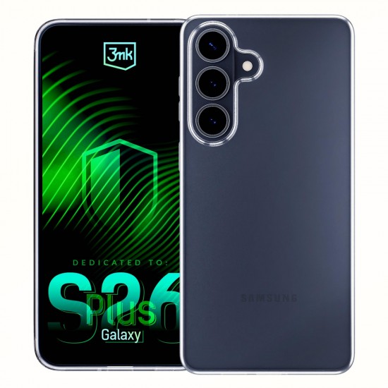 3mk Clear Case for Samsung Galaxy S26+ - transparent