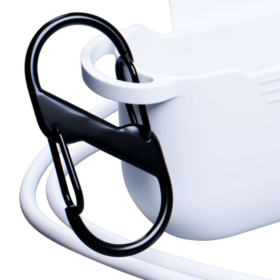 Accessories - Apple AirPods 4 - 3mk Silicone AirPods Case White