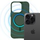 3mk Smoke MagCase for iPhone 16 Pro Max - Green-Translucent