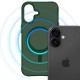 3mk Smoke MagCase for iPhone 17 - Green-Translucent