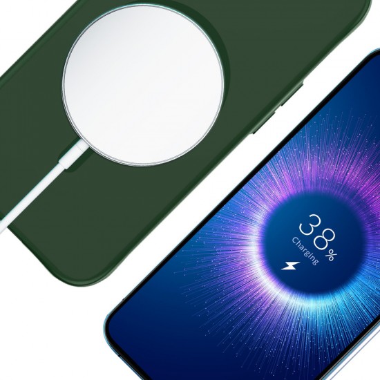 3mk Smoke MagCase for iPhone 17 - Green-Translucent