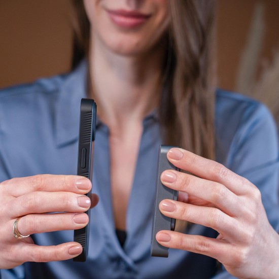 3mk Smoke MagCase for Samsung Galaxy S25 Ultra - Green-Translucent