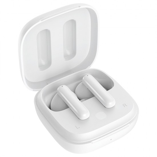 QCY T13 In-Ear Headphones with ANC IPX5 Bluetooth 5.3 - White