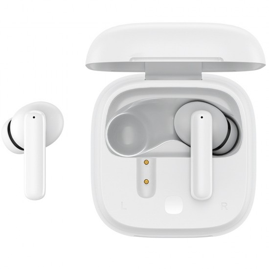QCY T13 In-Ear Headphones with ANC IPX5 Bluetooth 5.3 - White