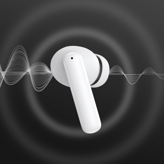 QCY T13 In-Ear Headphones with ANC IPX5 Bluetooth 5.3 - White
