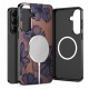 Tech-Protect Lamano MagSafe Case for Samsung Galaxy S26 - brown-purple