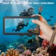 Tech-Protect IPX8 Pro Waterproof Phone Case - Orange and Black
