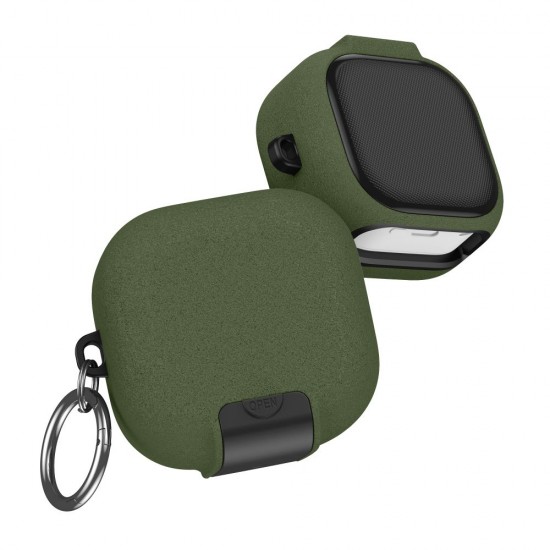Tech-Protect Slim Hook Case for Samsung Galaxy Buds 4 / 4 Pro - Green