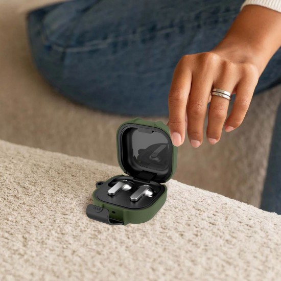 Tech-Protect Slim Hook Case for Samsung Galaxy Buds 4 / 4 Pro - Green