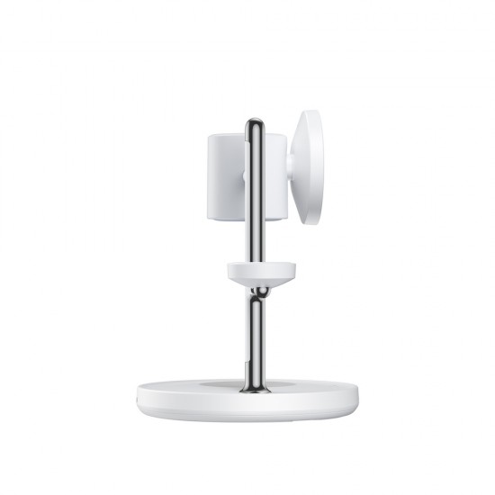 Joyroom JR-W23 Qi2 4-in-1 desktop charger with built-in inductive night light - white