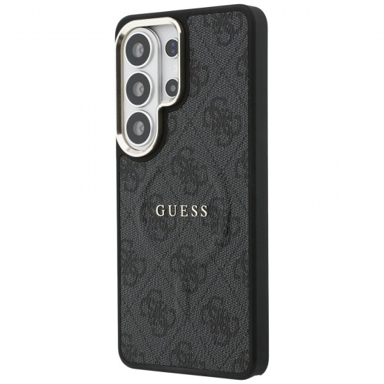 Guess 4G Embossed Ring MagSafe case for Samsung Galaxy S26 Ultra - black