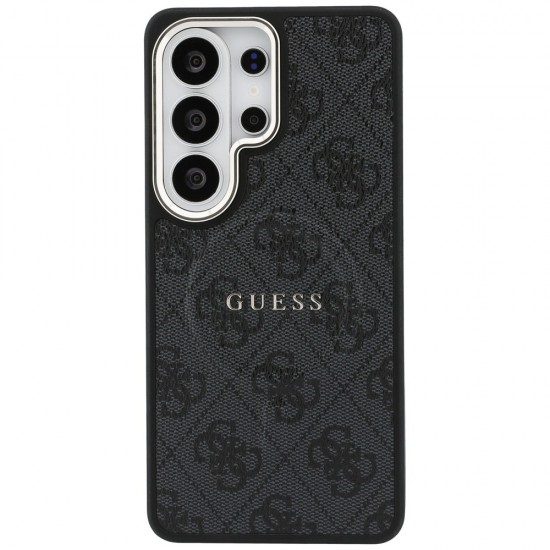 Guess 4G Embossed Ring MagSafe case for Samsung Galaxy S26 Ultra - black