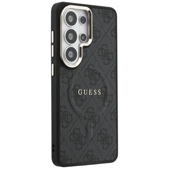 Guess 4G Embossed Ring MagSafe case for Samsung Galaxy S26 Ultra - black