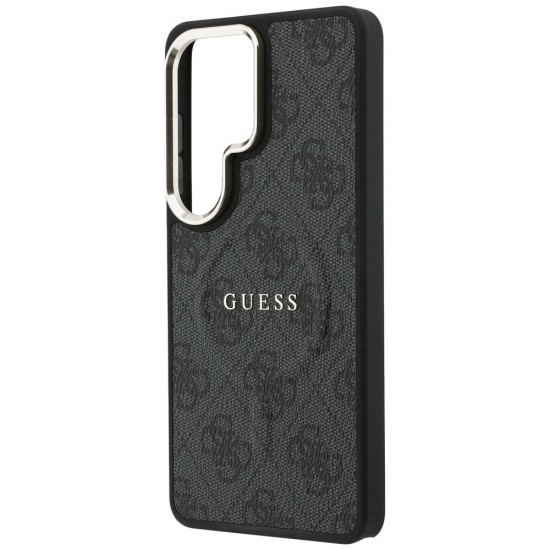 Guess 4G Embossed Ring MagSafe case for Samsung Galaxy S26 Ultra - black