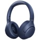 QCY H3 Over-Ear Headphones with ANC Bluetooth 5.4 Hi-Res Audio - Blue