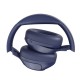 QCY H3 Over-Ear Headphones with ANC Bluetooth 5.4 Hi-Res Audio - Blue