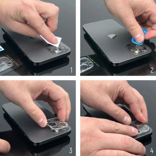 Wozinsky Full Camera Glass tempered glass for rear camera for Samsung Galaxy A37 - 2 pcs.