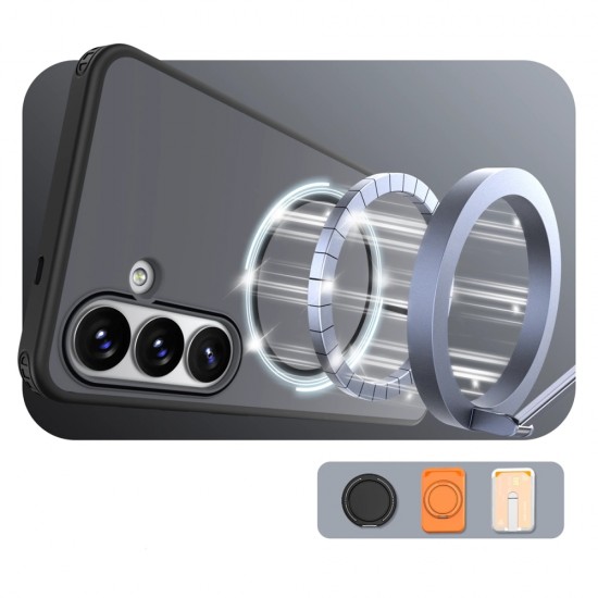 Hybrid Armor T Case for Samsung Galaxy A57 - Black