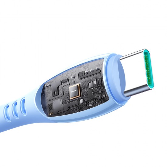 Joyroom S-A59 Vibrant Series 60W USB-C - USB-C cable 1.2m - blue