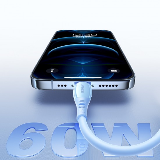 Joyroom S-A59 Vibrant Series 60W USB-C - USB-C cable 1.2m - blue