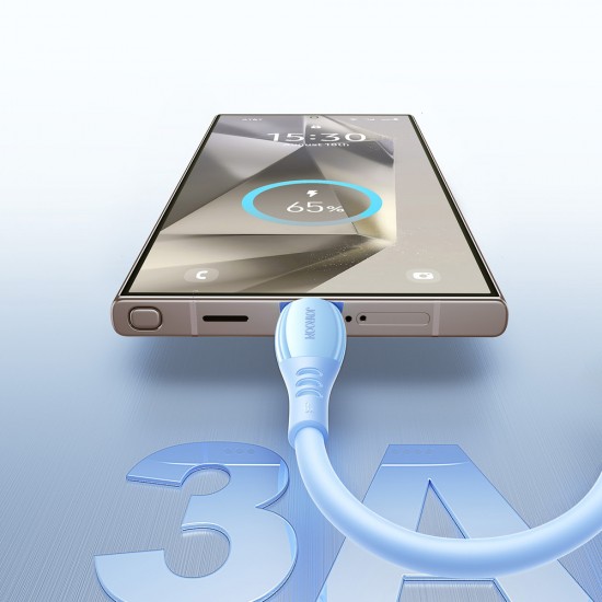 Joyroom S-A59 Vibrant Series 3A USB-A - USB-C cable 1.2m - blue