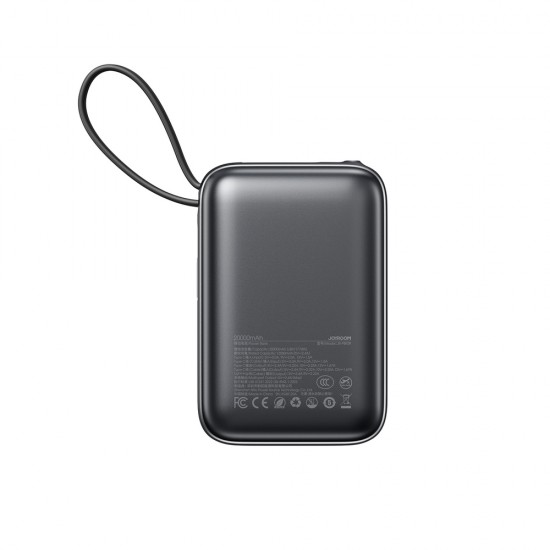 Joyroom JR-PBF29 20000mAh 22.5W Powerbank with Double Cable - Black