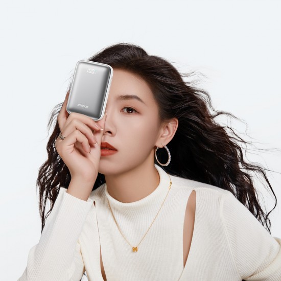 Joyroom JR-PBF29 20000mAh 22.5W Powerbank with Double Cable - White